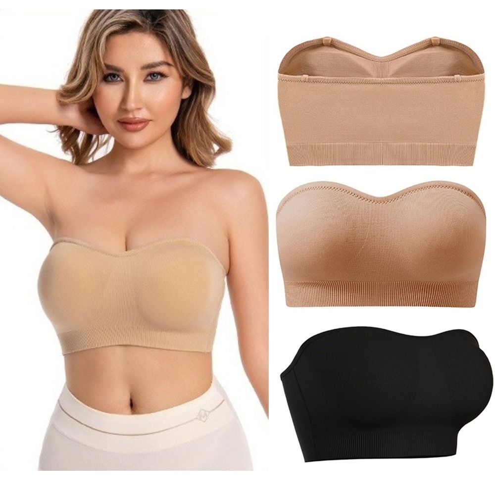 Comfortable with Padding Strap - Push Up Bra Silicone ulasan dan harga